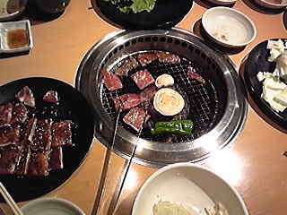 ユニットで焼肉祭だワショーイ